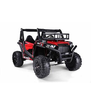 COCHE SUPER-BUGGY UTV 24V, HASTA 100KG DE PESO, ROJO, MANDO RC - INDA747-BN-LE7465